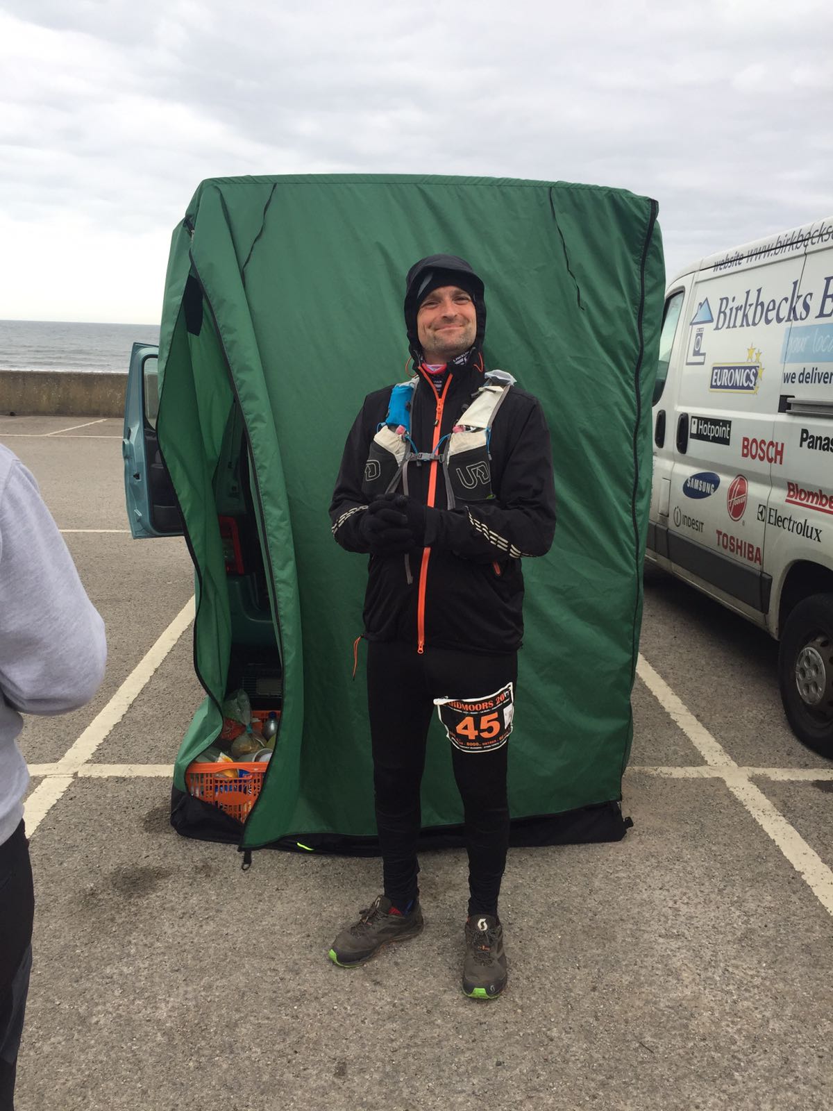 Ready for the off at Sandsend